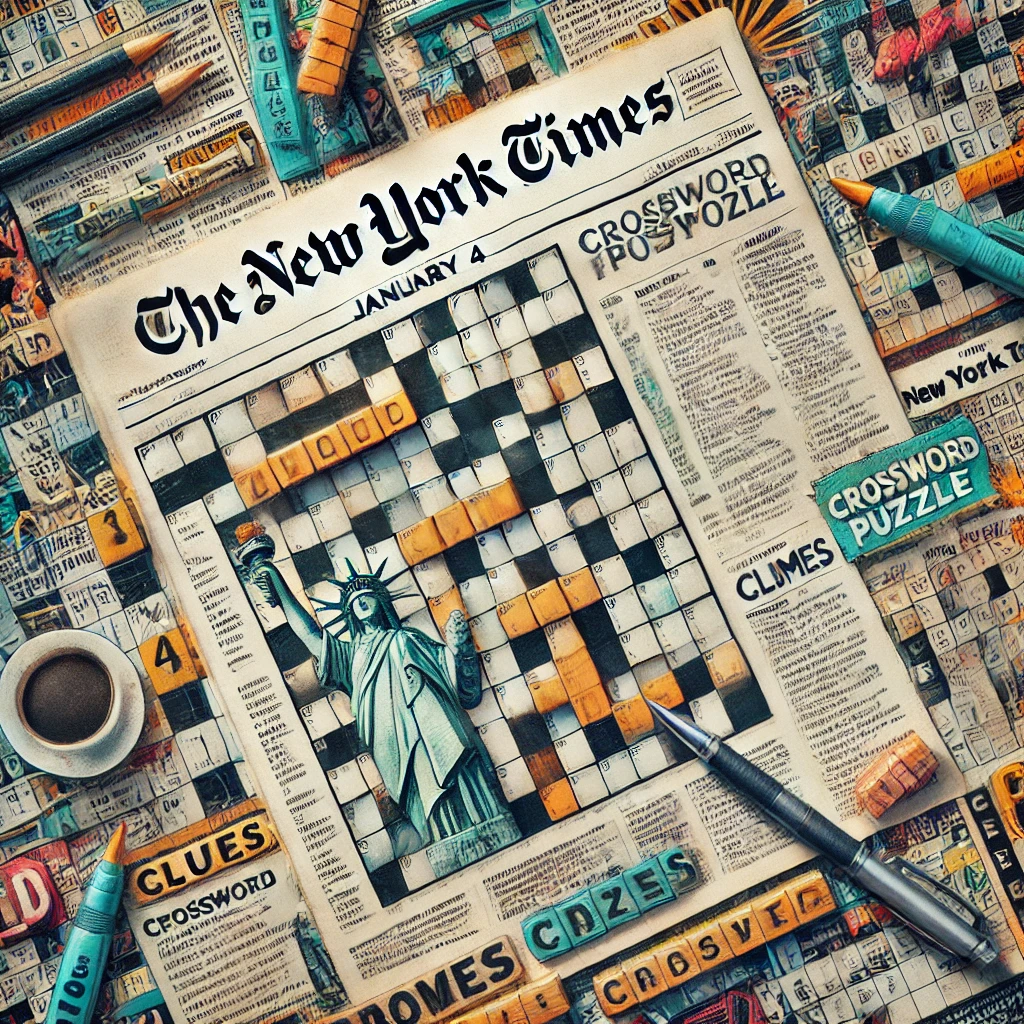 ألغاز وصور "NYT Mini Crossword" ليوم 4 يناير – دليلك الشامل